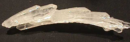 Curved or bent quartz